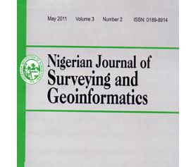 Nigeria Journal of Surveying and Geoinformatics